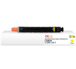 Toner remanufacturé OWA - standard - Jaune - pour CANON C-EXV34Y