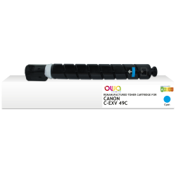 OWA Toner remanufacturé couleur séparée compatible CANON C-EXV 49 pour imprimante laser