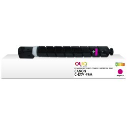OWA Toner remanufacturé couleur séparée compatible CANON C-EXV 49 pour imprimante laser