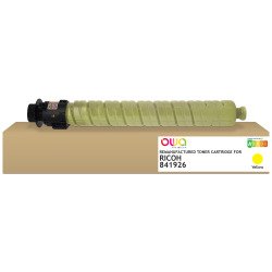 DE_Toner remanufacturé OWA - standard - Yellow - pour RICOH 841926