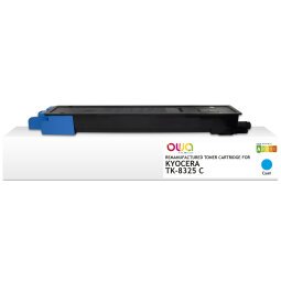 Toner remanufacturé OWA - standard - Cyan - pour KYOCERA TK-8325 C