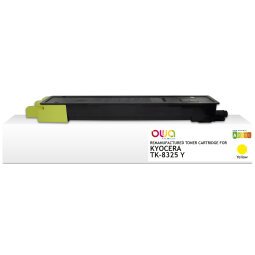 EN_Toner remanufacturé OWA - standard - Jaune - pour KYOCERA TK-8325 Y