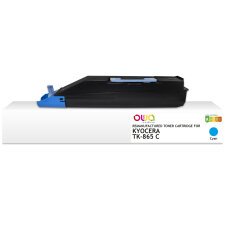 Toner remanufacturé OWA - standard - Cyan - pour KYOCERA TK-865 C