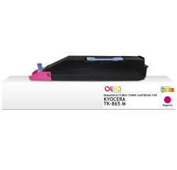 Toner remanufacturé OWA - standard - Magenta - pour KYOCERA TK-865 M