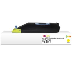 Toner remanufacturé OWA - standard - Yellow - pour KYOCERA TK-865 Y