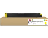 OWA Remanufactured Toner - Standard - Yellow - for SHARP MX-36GTYA, SHARP MX-36GTYA