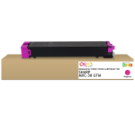 Toner remanufacturé OWA - standard - Magenta - pour SHARP MXC-38GTM, SHARP MXC-38GTM