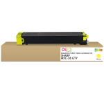 Toner remanufacturé OWA - standard - Yellow - pour SHARP MXC-38GTY, SHARP MXC-38GTY