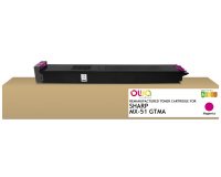Toner remanufacturé OWA - standard - Magenta - pour SHARP MX-51GTMA, SHARP MX-51GTMA