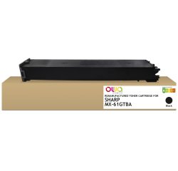 Toner remanufacturé OWA - standard - Noir - pour SHARP MX-61GTBA, SHARP MX-61GTBA
