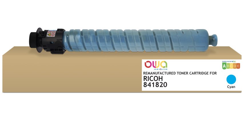 OWA wiederaufbereiteter Toner - Standard - Cyan - für RICOH 841820, RICOH 841820