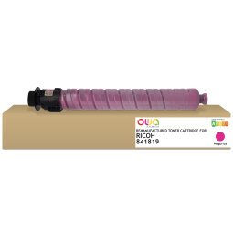 EN_Toner remanufacturé OWA - standard - Magenta - pour RICOH 841819, RICOH 841819