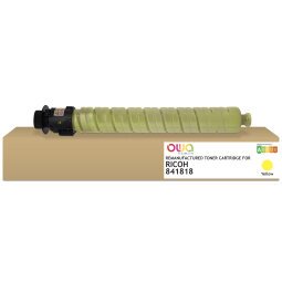 DE_Toner remanufacturé OWA - standard - Yellow - pour RICOH 841818, RICOH 841818