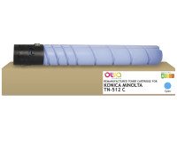 Toner remanufacturé OWA - standard - Cyan - pour KONICA MINOLTA TN-512 C