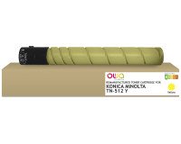 Toner remanufacturé OWA - standard - Jaune - pour KONICA MINOLTA TN-512 Y