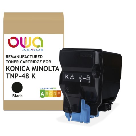 Toner remanufacturé OWA - standard - Noir - pour KONICA MINOLTA TNP-48 K, TNP-49 K, DEVELOP TNP-48 K, TNP-49 K, KONICA MINOLTA TNP-48 K, TNP-49 K, DEVELOP TNP-48 K, TNP-49 K