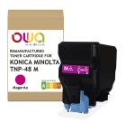 Toner remanufacturé OWA - standard - Magenta - pour KONICA MINOLTA TNP-48 M, TNP-49 M, DEVELOP TNP-48 M, TNP-49 M, KONICA MINOLTA TNP-48 M, DEVELOP TNP-48 M