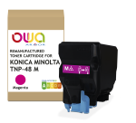 Toner remanufacturé OWA - standard - Magenta - pour KONICA MINOLTA TNP-48 M, TNP-49 M, DEVELOP TNP-48 M, TNP-49 M, KONICA MINOLTA TNP-48 M, DEVELOP TNP-48 M