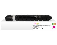 EN_Toner remanufacturé OWA - standard - Magenta - pour CANON C-EXV 51 L M, CANON C-EXV 51 L M