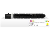 EN_Toner remanufacturé OWA - standard - Jaune - pour CANON C-EXV 51 L Y, CANON C-EXV 51 L Y