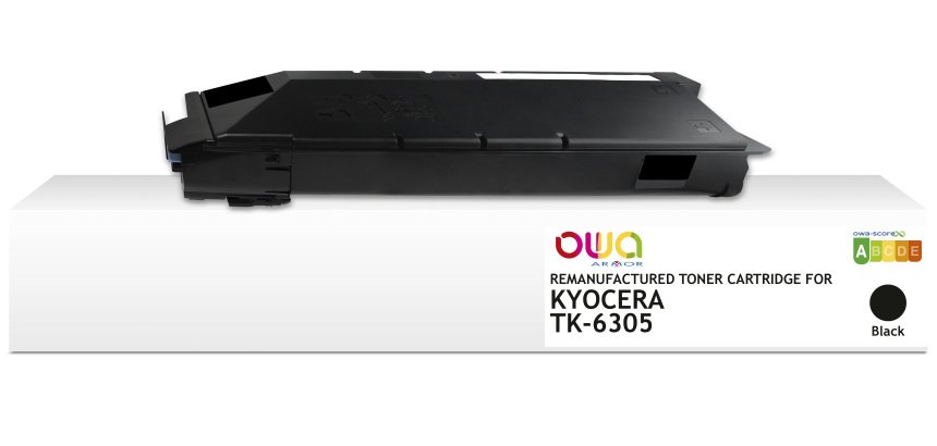 Toner remanufacturé OWA - standard - Noir - pour KYOCERA TK-6305