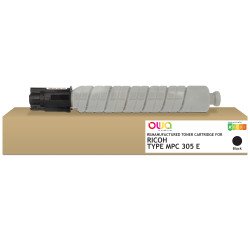 Toner remanufacturé OWA - standard - Black - pour RICOH 841618, RICOH 841618