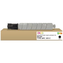 Toner remanufacturé OWA - standard - Noir - pour RICOH 841618, RICOH 841618