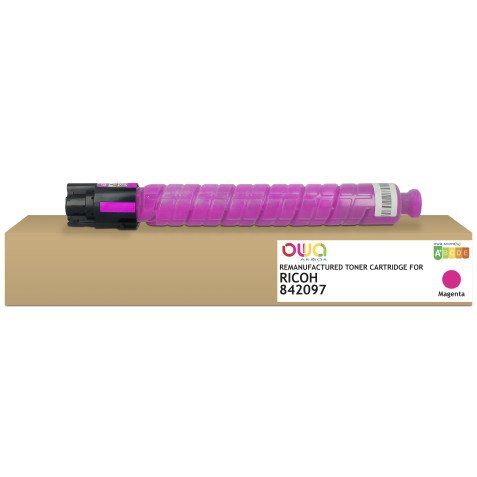 Gereviseerde toner OWA - standaard - magenta - voor RICOH 842097, RICOH 842097