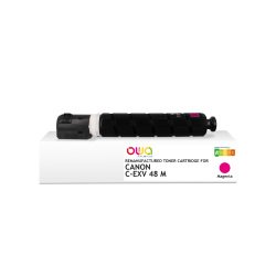 EN_Toner remanufacturé OWA - standard - Magenta - pour CANON C-EXV 48 M, CANON C-EXV 48 M