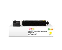 Toner remanufacturé OWA - standard - Jaune - pour CANON C-EXV 48 Y