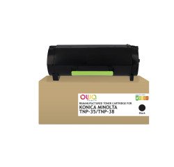 Toner remanufacturé OWA - standard - Noir - pour KONICA MINOLTA TNP-35, KONICA MINOLTA TNP-38, DEVELOP TNP-35, TNP-38