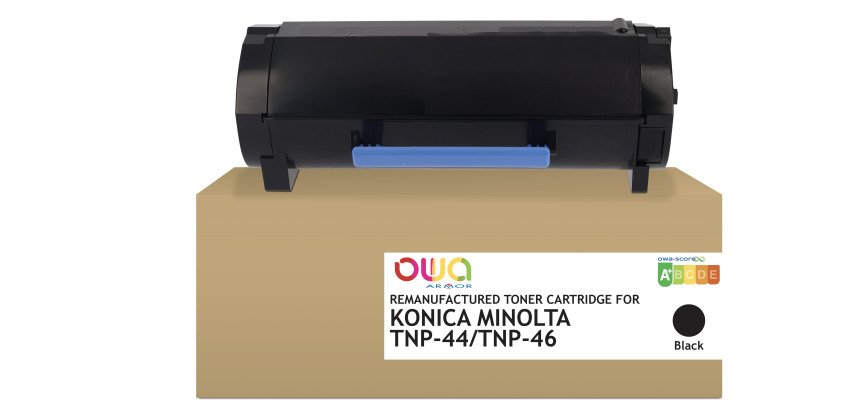 Toner remanufacturé OWA - standard - Noir - pour KONICA MINOLTA TNP-44, DEVELOP TNP-44, TNP-46