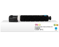 Toner remanufacturé OWA - standard - Cyan - pour CANON C-EXV47C