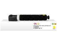 Toner remanufacturé OWA - standard - Jaune - pour CANON C-EXV47Y