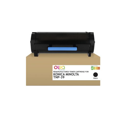 Gereviseerde toner OWA standaard zwart voor KONICA MINOLTA TNP-39, KONICA MINOLTA TNP-39, DEVELOP TNP-36, TNP-39