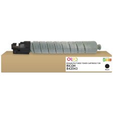 Toner remanufacturé OWA - standard - Noir - pour RICOH 841124, 842043, RICOH 842043