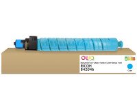 Toner remanufacturé OWA - standard - Cyan - pour RICOH 841127, 842046, RICOH 842046