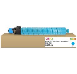 Toner remanufacturé OWA - standard - Cyan - pour RICOH 841127, 842046, RICOH 842046