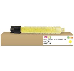 EN_Toner remanufacturé OWA - standard - Jaune - pour RICOH 841553, RICOH 841553