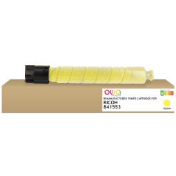 Gereviseerde toner OWA - standaard - geel - voor RICOH 841553, RICOH 841553