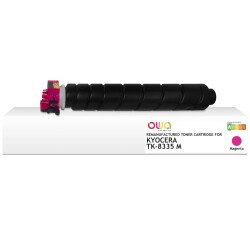 Toner remanufacturé OWA - standard - Magenta - pour KYOCERA TK-8335 M