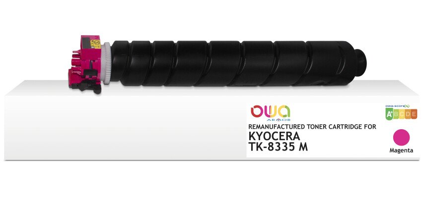 Armor OWA Toner komp. Kyocera TK-8335M (15.000 S.) cartucho de tóner 1 pieza(s) Compatible Magenta