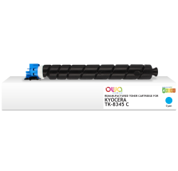 Toner remanufacturé OWA - standard - Cyan - pour KYOCERA TK-8345 C