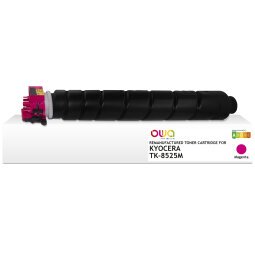 EN_Toner remanufacturé OWA - standard - Magenta - pour KYOCERA TK-8525 M