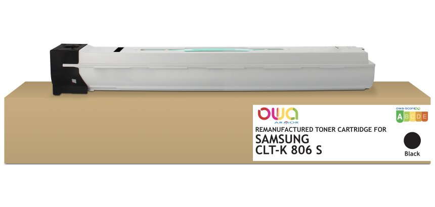 Toner remanufacturé OWA - standard - Noir - pour SAMSUNG CLT-K806S/ELS, SAMSUNG CLT-K806S/ELS