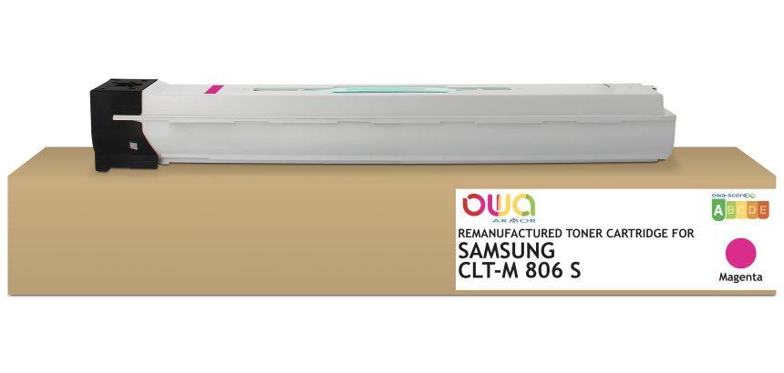 Toner remanufacturé OWA - standard - Magenta - pour SAMSUNG CLT-M 806 S/ELS, SAMSUNG CLT-M806S /ELS