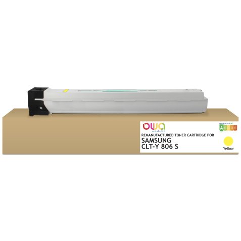 Toner remanufacturé OWA - standard - Jaune - pour SAMSUNG CLT-Y806S/ELS, SAMSUNG CLT-Y806S/ELS