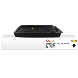Toner remanufacturé OWA - standard - Noir - pour KYOCERA TK-7105, KYOCERA TK-7105
