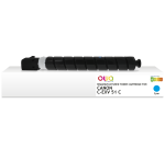 Toner remanufacturé OWA - standard - Cyan - pour CANON C-EXV 51 C, CANON C-EXV 51 C