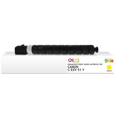 Toner remanufacturé OWA - standard - Jaune - pour CANON C-EXV 51 Y